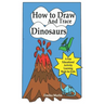 How to Draw and Trace Dinosaurs - A Fun Educational Activity Learning Book for Kids