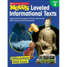 Scholastic News Leveled Informational Texts: Grade 4: High-Interest Passages Written in Three Levels with Comprehension Questions