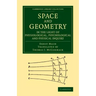 Space and Geometry in the Light of Physiological, Psychological and Physical Inquiry