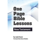 One Page Bible Lessons: New Testament