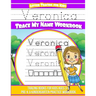 Veronica Letter Tracing for Kids Trace my Name Workbook: Tracing Books for Kids ages 3 - 5 Pre-K & Kindergarten Practice Workbook