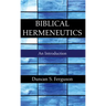Biblical Hermeneutics