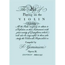 The Art of Playing on the Violin. [Facsimile of 1751 edition].