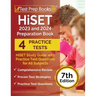 HiSET 2023 and 2024 Preparation Book: HiSET Study Guide with Practice Test Questions for All Subjects [7th Edition]