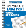 Brain Games - 10 Minute: Large Print Word Searches