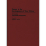 Energy in the Development of West Africa: A Selected Annotated Bibliography