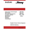 Suzuki Jimny JA11C JA11V 660cc English Factory Parts Manual 1991-1996