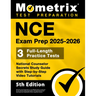 NCE Exam Prep 2025-2026 - 3 Full-Length Practice Tests, National Counselor Secrets Study Guide with Step-by-Step Video Tutorials: [5th Edition]
