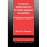 Computer Applications in Second Language Acquisition