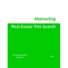 Real Estate Title Search Abstracting