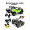 Building Scale Jeep Models: Modifying and Assembling Jeep & 4X4 Model Kits