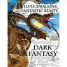 Elves, Dragons, and Fantastic Beasts: A Dark Fantasy Coloring Book for Adults