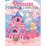 Princess Activity & Coloring Book: Cute Princess Themed Activity Book with Princess Coloring Pages, Mazes, Games, I-Spy, Find the Difference & More /