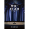 What Ed Said: Sonnets of Satire