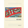 Vintage Lined Notebook Greetings from Alton, Illinois