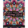 Bible Verse Coloring book with Mandala Background in Thick Bold Outline for Senior Adults: Large Print Great for Low Vision Elderly, Beginners, Easy L