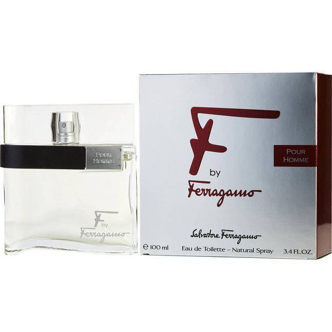 F By Ferragamo 3.4 oz EDT for men by LaBellePerfumes
