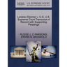 Loraine (Dennis) V. U.S. U.S. Supreme Court Transcript of Record with Supporting Pleadings