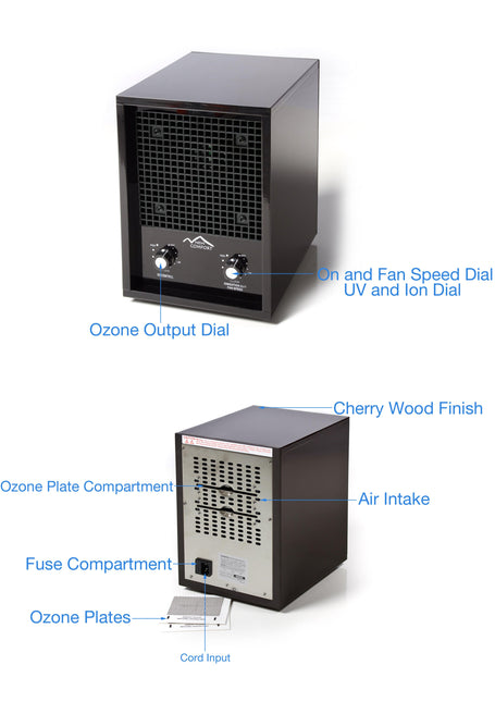 New Comfort 03-1000 Germ/Odor Eliminating Ozone Generating Air Purifier by Prolux by Prolux Cleaners