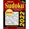 2022 Jigsaw Sudoku: 365 Extreme Puzzles for Every Day of the Year: Keep Your Brain Young