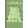 3D Cricket 2 in 1 Tacticboard and Training Book: Tactics/strategies/drills for trainer/coaches, notebook, training, exercise, exercises, drills, pract