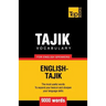Tajik vocabulary for English speakers - 9000 words