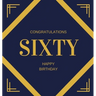 Happy 60th Birthday Guest Book (Hardcover): Happy 60th Birthday Guest book, party and birthday celebrations decor, memory book, 60th birthday, happy b