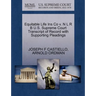 Equitable Life Ins Co V. N L R B U.S. Supreme Court Transcript of Record with Supporting Pleadings