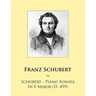 Schubert - Piano Sonata In E Major (D. 459)