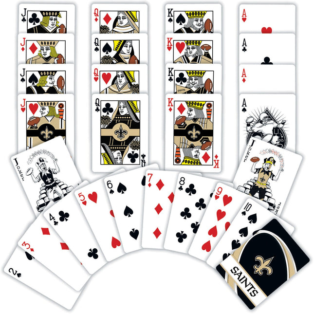 New Orleans Saints Playing Cards - 54 Card Deck by MasterPieces Puzzle Company INC