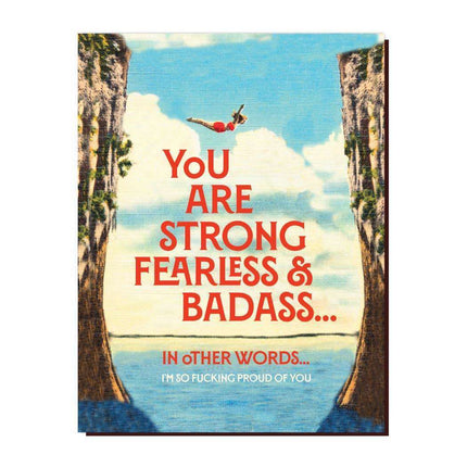 Fearless Card by Jonesy Wood