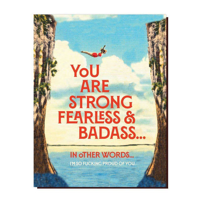 Fearless Card by Jonesy Wood