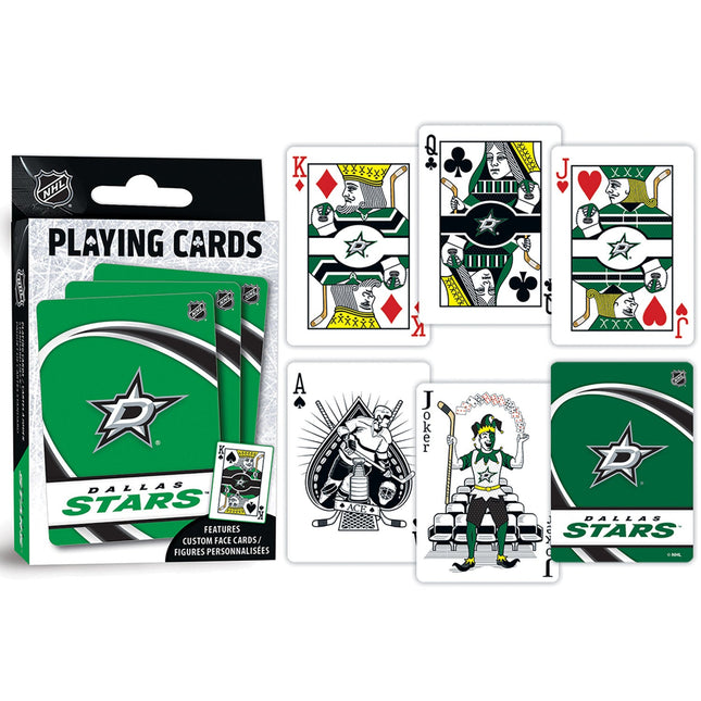 Dallas Stars Playing Cards - 54 Card Deck by MasterPieces Puzzle Company INC