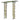 6.8 Feet Garden Arbor with Trellises for Climbing Plant Vine Rose