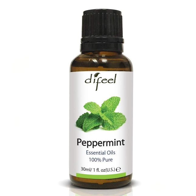 Difeel 100% Pure Essential Oil - Peppermint Oil 1 oz. (Pack of 2) by difeel - find your natural beauty