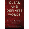 Clear and Definite Words