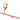 7 Feet Folding Portable Floor Balance Beam with Handles for Gymnasts-Pink