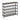 Industrial Adjustable 5-Tier Metal Shoe Rack with 4 Shelves for 16-20 Pairs