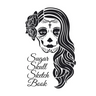 Sugar Skull Sketch Book: Dia De Los Muertos Tatoo Sketchbook - Day Of The Dead Sketching Notebook & Drawing Board For Sugar Skull Makeup Ideas, Fashio
