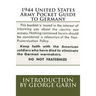 1944 United States Army Pocket Guide to Germany