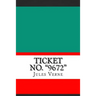 Ticket No. "9672"