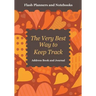 The Very Best Way to Keep Track: Address Book and Journal