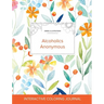 Adult Coloring Journal: Alcoholics Anonymous (Animal Illustrations, Springtime Floral)