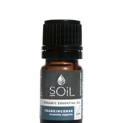Organic Frankincense Essential Oil (Boswellia Neglecta) 5ml by SOiL Organic Aromatherapy and Skincare