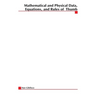 Mathematical and Physical Data, Equations, and Rules of Thumb