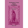 Northampton County, Virginia Tithables, 1662-1677