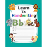 Learn to handwriting: Handwriting practice with fun illustrations with pen and calligraphy control (kindergarten books for activities and learning)