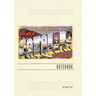 Vintage Lined Notebook Greetings from Santa Catalina Island, California
