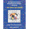100 MEDIUM SUDOKO BRAIN PUZZLES/GAMES FOR BOYS - Large Print Puzzle Book with solutions: Sudoko Puzzle Books For Kids - Large Size 8.5 x 11 - 127 Page