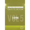 The Praying Athlete Quote Book Vol. 5 Staying Motivated